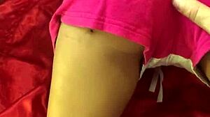 Meu padrasto me dando anal com sex toy fora de casa e nos pegam no flagra?