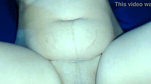 Pakistani Stepmom's Cute Hairy Pussy Teases Rough Quickie in Bedroom Close-Up