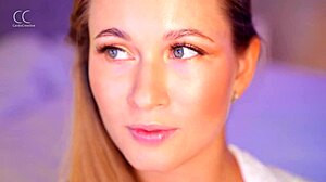 Stella Cardo Deepthroats Massive Dildo While Pussy Dripping Wet