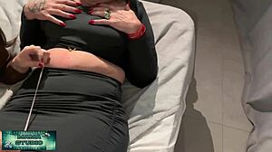 What if mama sneaks away from the party for that huge black cock wrecking milf pussies?