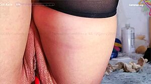 mollyflower rides that dildo till creampie do you hear her moaning for more ass play?