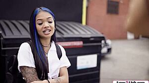 innocent classroom hides asian girls secretly licking each other's smooth shaved cunts