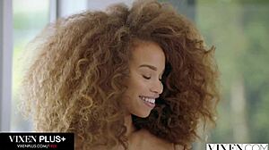 VIXENPLUS EBONY TEEN FUCKS BROTHER'S ROOMMATE DOGGYSTYLE IN DORM