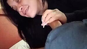 why does my stepbrother force his huge cock down my throat after mom leaves us alone?