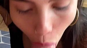 Petite Latina Lingerie Model Takes Hard Anal Pounding and Huge Creampie in POV Vertical Sex