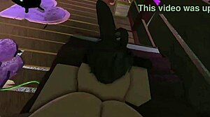 Cheating Furry Bunny Takes Big Black Cock Deep in Pussy