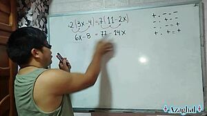 whoa that 62 year old math teacher nerd with brown eyes solved the sexual equation for a japanese creampie