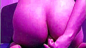 i licked every bit off that dildo after slamming it deep in my tight trans ass