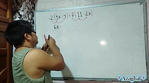 whoa that 62 year old math teacher nerd with brown eyes solved the sexual equation for a japanese creampie