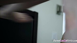 Sensual Big Tit Blonde Capri Cavanni Gets Pussy Licked by Melody Marks Roommate