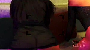 WOW I FUCKED MY BLONDE FRIEND'S PINK PUSSY WITH DILDO WHILE SHE VIBRATED ME!