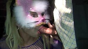 i can't believe how these big cocks drill our tight cosplay pussies in this foursome