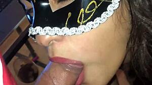 married brazilian cutie flashes her pussy at the square for stranger cock