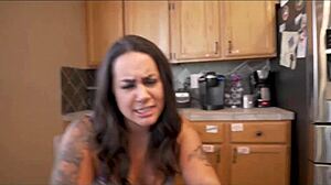 Step Brother's Sexy Wife Gives Erotic Massage Temptation