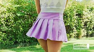 Gorgeous Jesse Pony gags on Nade Nasty's cock craving rough sloppy anal rimjob and pussy licking