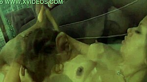 Gabby Quinteros buries face in juicy latina pussy lips licking clit to orgasm