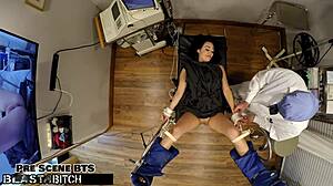 Nurse blaire celeste gags deepthroat huge cum blast pov