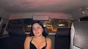 driver bareback creampie floods me deep inside