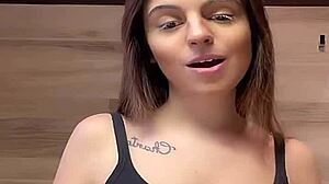 these huge tits bulge braless in tanktop