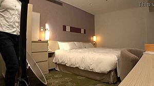 J-Cup Miracle Idol’s Secret Creampie and Facial from Double Pounding Fuck