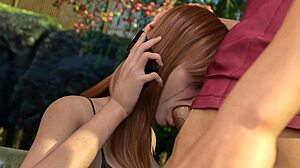 hot babe sucks monster cock bent over then creampied doggystyle on phone