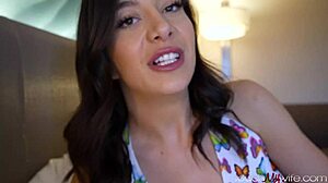 Wanna see my wife's wet pussy take stranger's dick hotel cuckold?