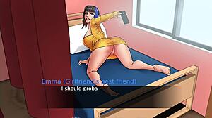 trapped with my sexy friend and cheating milf... game turns into wild fuck fest