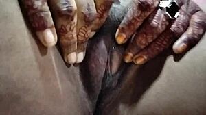 curvy indian girlfriend flaunts HUGE natural tits in amateur homemade debut