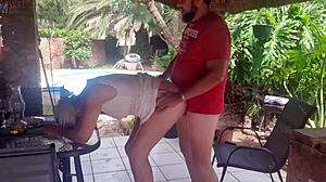 pssygalore69 bent over pool desk doggystyle cum on ass