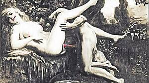 vintage erotic drawings from antique collections