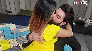 indian babe's wet pussy throbs from rough doggystyle spanking 😈💦