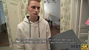 Debt4k russian shopaholic teen fucked rough by debt collector pov cuckold husband watches