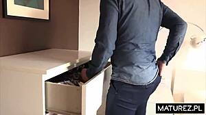 Polish Milf Forced into Brutal Domination Sex by Rough European Bandits