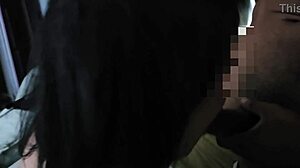 brazilian bbw wife fucks hubby's employee office slut