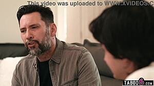 stepson and stepdad double penetrate mature stepmom post blindfold massage