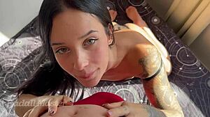 morena with tight little ass goes crazy for thick monster cocks