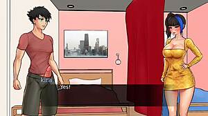 trapped with my sexy friend and cheating milf... game turns into wild fuck fest