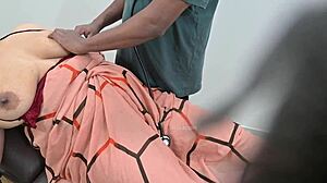 I check the indian lady patient thoroughly in clinic