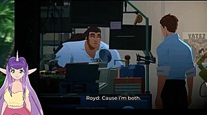 dispatch part 3 shows bodybuilder blondes in comic game action