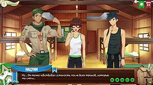 Oops, meant to say game friends camp ep 43 caring for keitaro with russian voiceover fun