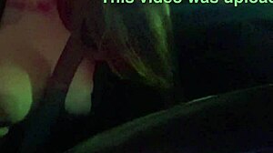 artemisia love teases with huge italian milf tits flashing during sexy car drive, so tempting?