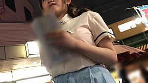 J-Cup Miracle Idol’s Secret Creampie and Facial from Double Pounding Fuck