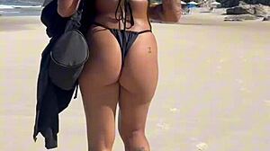 i lost my phone and now beach sex vids leak as sexy crossdresser
