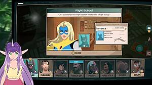 dispatch part 3 shows bodybuilder blondes in comic game action
