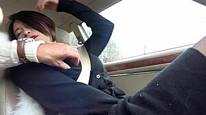 Secret footage captures japanese milf model's curves