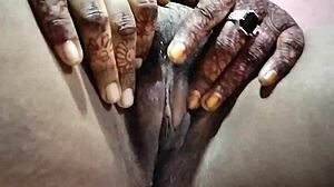 curvy indian girlfriend flaunts HUGE natural tits in amateur homemade debut