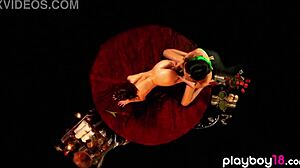 Wow, audrey royal's lingerie clings tight as she begs for that sensual massage!