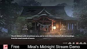 mirai's midnight nude stream demo got me hooked on the game babe