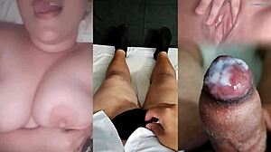 Watch my ex's tight wet pussy make my small dick explode in fury!