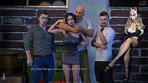 Kate 38 Flashes Upskirt No Panties Dancing In Night Club With Coeds